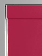 Scarlet Red Montero Velvet Made To Measure Roman Blinds - Image 3 of 6