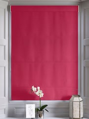 Scarlet Red Montero Velvet Made To Measure Roman Blinds - Image 5 of 6