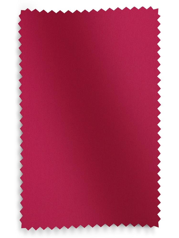 Scarlet Red Montero Velvet Made To Measure Roman Blinds - Image 6 of 6