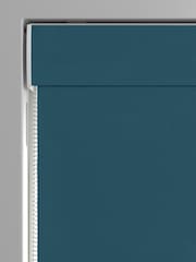 Spa Blue Montero Velvet Made To Measure Roman Blinds - Image 3 of 6