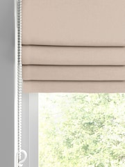 Vanilla Cream Montero Velvet Made To Measure Roman Blinds - Image 2 of 6