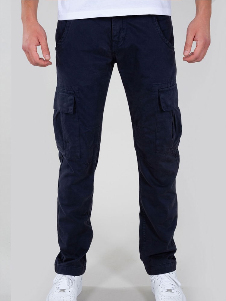 Alpha Industries Agent Cargo 100% Cotton Trousers - Image 1 of 7