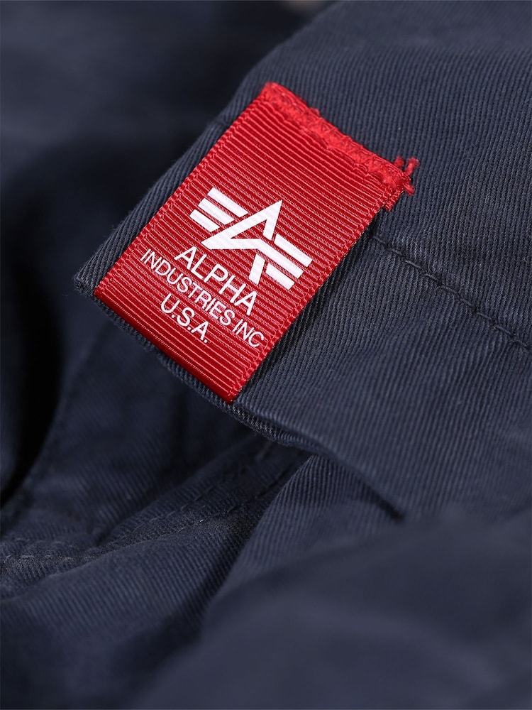 Alpha Industries Agent Cargo 100% Cotton Trousers - Image 7 of 7