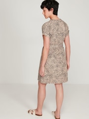 M&co Hemdkleid mit Leopardenmuster, Natur, Kurzgröße - Bild 3 von 5