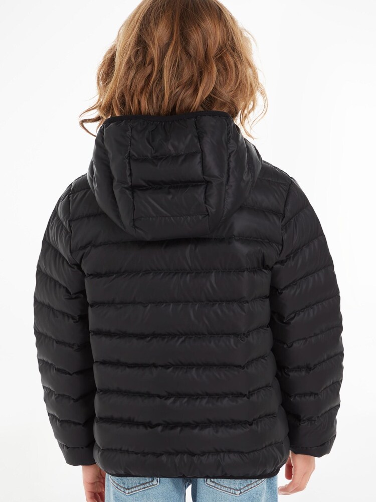 Calvin Klein Jeans Boys Black Down Logo Jacket - Image 2 of 7