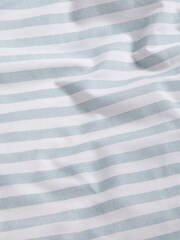 2 Pack Blue Stripe Reversible Duvet Cover and Pillowcase Set - Image 7 of 9