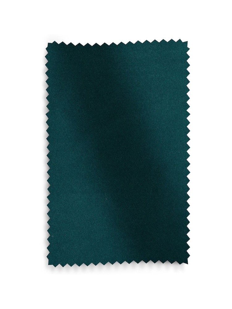 Soft Velvet Juniper Teal Carter Armchair - Image 9 of 9