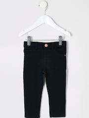 River Island Girls Molly Black Skinny Jeans - Image 1 of 3
