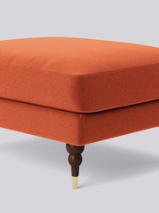 Swoon Orange Charlbury Ottoman - Image 3 of 3