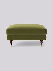Swoon Green Charlbury Ottoman - Image 1 of 3