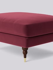 Swoon Red Charlbury Ottoman - Image 3 of 3