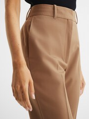 Reiss Camel Mara Slim Leg Tailored Trousers - Image 4 of 6