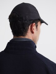 Reiss Black Fento Ripstop Baseball Cap - Image 3 of 5