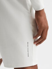 Reiss White Castore - Mason Castore Bonded Shorts - Image 4 of 6