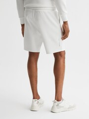 Reiss White Castore - Mason Castore Bonded Shorts - Image 5 of 6