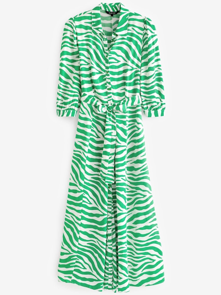 Myleene Klass Printed Midi Shirt Dress - Image 2 of 2
