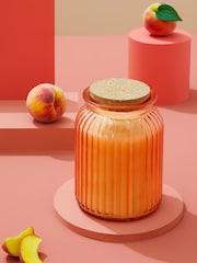 Orange Peach and Peony Jar Scented Candle - Image 2 of 4