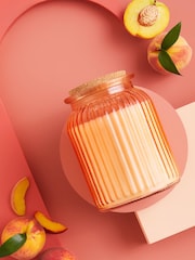 Orange Peach and Peony Jar Scented Candle - Image 3 of 4