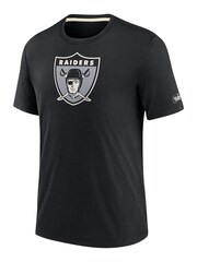 Nike Black NFL Fanatics Las Vegas Raiders Impact Tri-Blend T-Shirt - Image 1 of 3