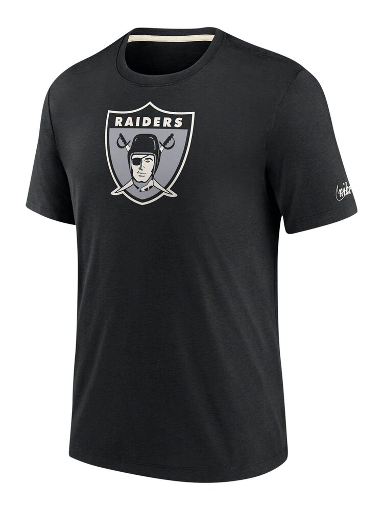 Nike Black NFL Fanatics Las Vegas Raiders Impact Tri-Blend T-Shirt - Image 1 of 3