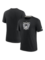 Nike Black NFL Fanatics Las Vegas Raiders Impact Tri-Blend T-Shirt - Image 3 of 3