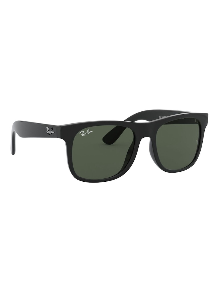 Ray-Ban Junior Justin Black Sunglasses - Image 1 of 12