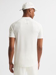 Reiss White Gabriel Castore Performance T-Shirt - Image 5 of 8