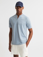 Reiss Blue Castore - Asher Castore Performance T-Shirt - Image 1 of 8