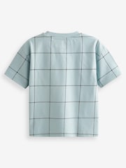 Blue/Black Colourblock Oversized Short Sleeve Character T-Shirts 3 Pack (3mths-7yrs) - Image 2 of 2