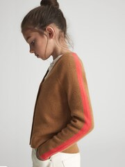 Reiss Amelia Strickjacke mit Farbblockdesign - Bild 7 von 8