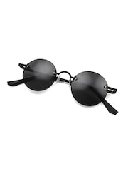 London Mole Matte Black Scientist Sunglasses - Image 4 of 6