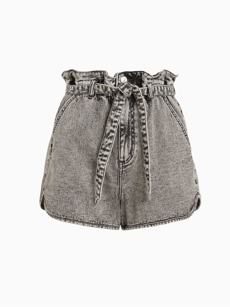 AllSaints Black Dale Shorts - Image 5 of 5