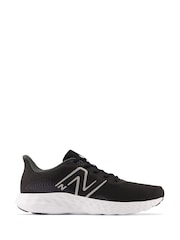 New Balance Black Chrome Mens 411 Trainers - Image 1 of 11