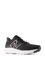 New Balance Black Chrome Mens 411 Trainers - Image 3 of 11