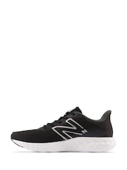 New Balance Black Chrome Mens 411 Trainers - Image 4 of 11