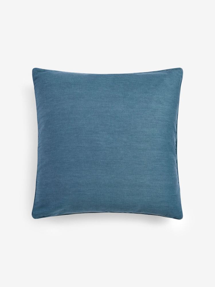 Blue Isla Floral Cushion - Image 4 of 4
