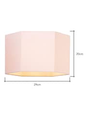 glow Hexagon Shade Ceiling Light - Bild 4 von 4