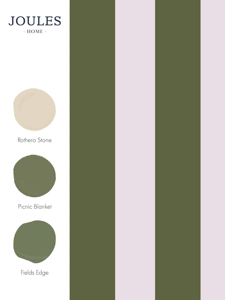 Joules Harborough Stripe 10M Wallpaper - Imagen 2 de 3
