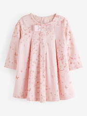 فستان جيرسيه لميع وردي من Baker By Ted Baker - Image 5 of 7