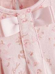فستان جيرسيه لميع وردي من Baker By Ted Baker - Image 7 of 7
