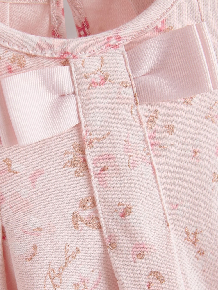 فستان جيرسيه لميع وردي من Baker By Ted Baker - Image 7 of 7