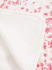 Baker by Ted Baker Pink Butterfly Blanket - Image 2 of 2