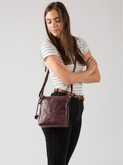 Conkca Nikita Leather Cross-Body Bag - Image 6 of 6