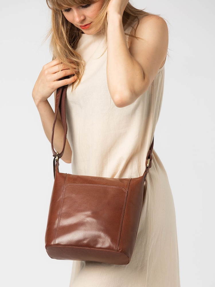 Conkca Yasmin Leather Cross-Body Bag - Image 1 of 6
