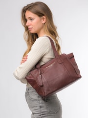 Pure Luxuries London Alexandra Leather Handbag - Image 5 of 5