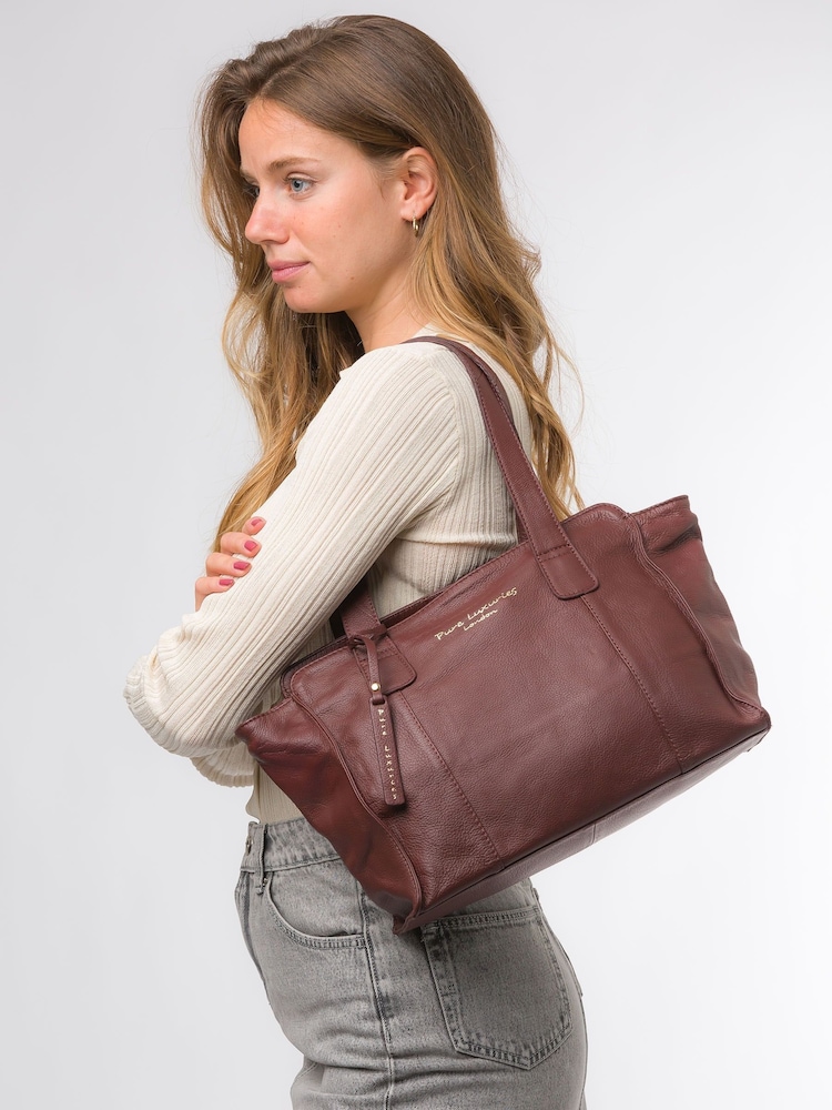 Pure Luxuries London Alexandra Leather Handbag - Image 5 of 5