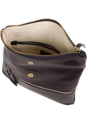 Conkca Flare Leather Clutch Bag - Image 5 of 6