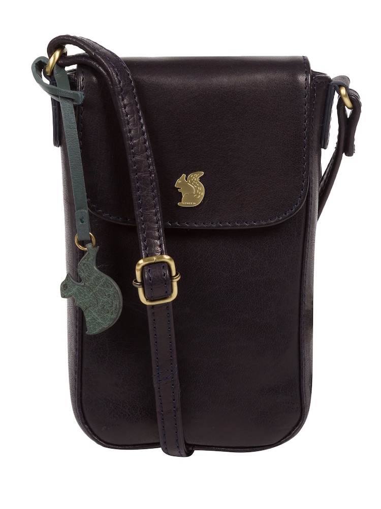 Conkca Buzz Leather Cross-Body Phone Bag - Image 1 of 5