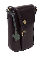 Conkca Buzz Leather Cross-Body Phone Bag - Image 3 of 5
