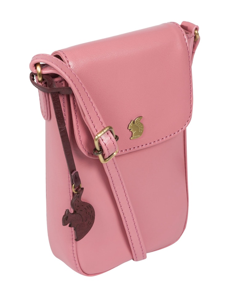 Conkca Buzz Leather Cross-Body Phone Bag - Image 2 of 9